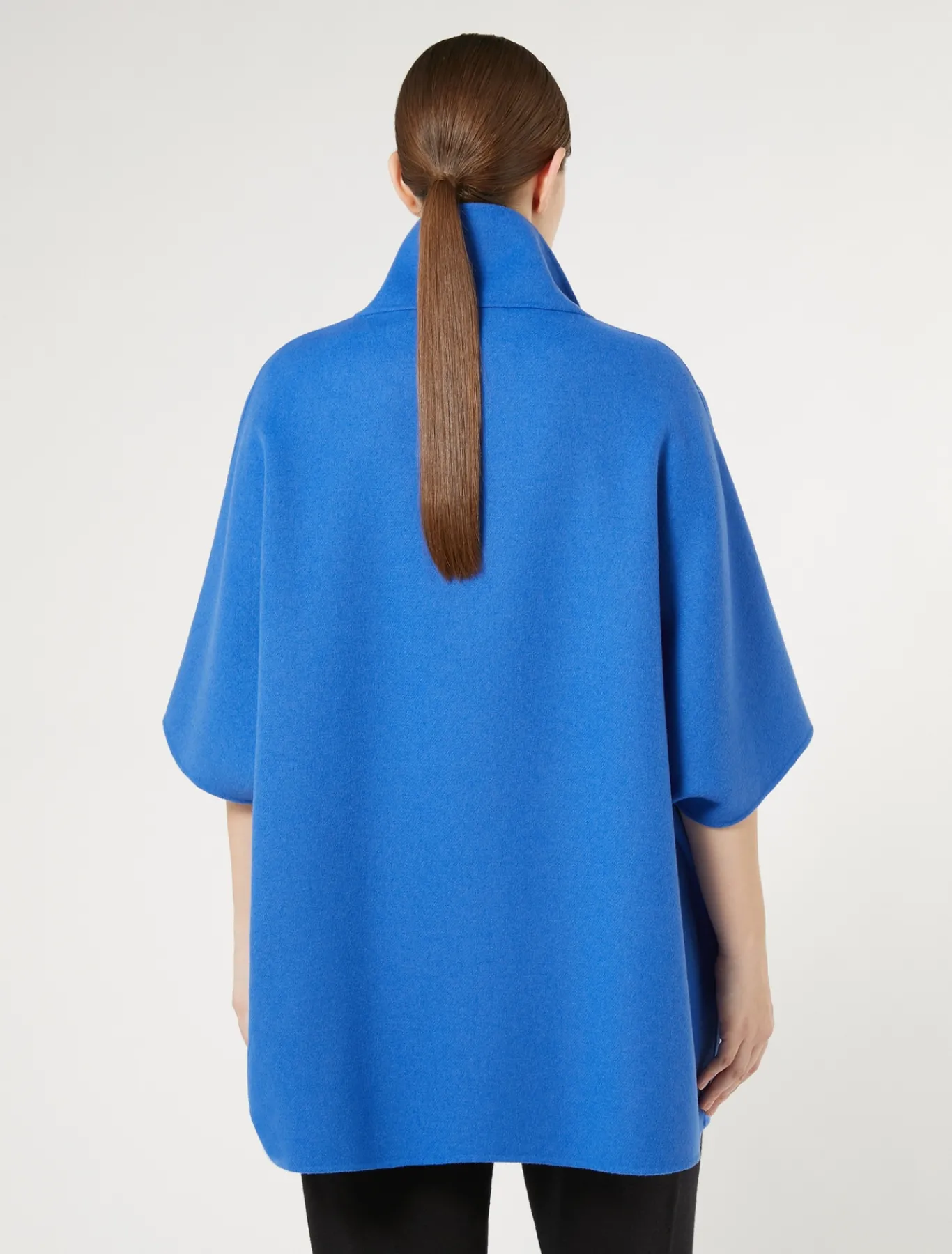 Marina Rinaldi Cappotti & Trench | Cappotti & Trench*Cappa in double di misto lana BLU