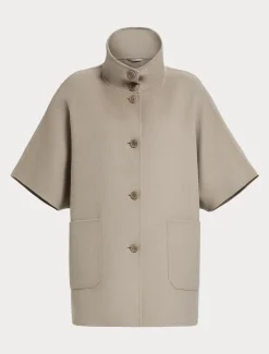 Marina Rinaldi Cappotti & Trench | Cappotti & Trench*Cappa in double di misto lana TORTORA