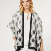 Marina Rinaldi Accessori | Accessori*Cappa in jacquard piqué GRIGIOMEDIO