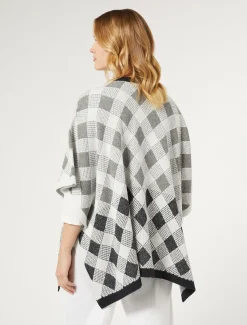 Marina Rinaldi Accessori | Accessori*Cappa in jacquard piqué GRIGIOMEDIO