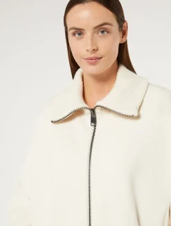 Marina Rinaldi Cappotti & Trench | Cappotti & Trench*Cappa in jersey GIALLOCHIARO