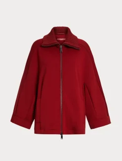 Marina Rinaldi Cappotti & Trench | Cappotti & Trench*Cappa in jersey ROSSO