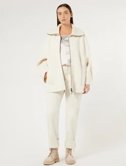 Marina Rinaldi Cappotti & Trench | Cappotti & Trench*Cappa in jersey GIALLOCHIARO
