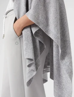 Marina Rinaldi Accessori | Accessori*Cappa in lana cardata GRIGIOCHIARO