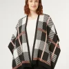 Marina Rinaldi Maglieria | Maglieria*Cappa in misto lana NERO