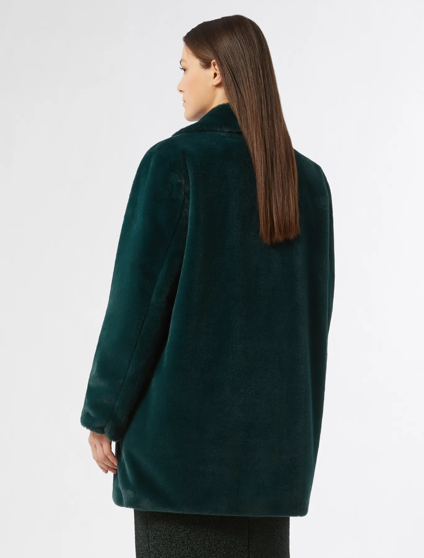 Marina Rinaldi Cappotti & Trench | Cappotti & Trench*Cappotto dalla texture soffice VERDEBOSCO