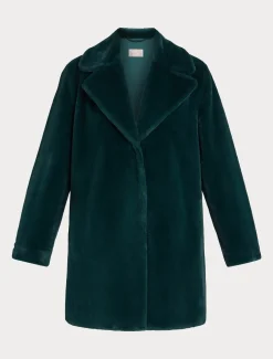 Marina Rinaldi Cappotti & Trench | Cappotti & Trench*Cappotto dalla texture soffice VERDEBOSCO