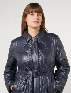 Marina Rinaldi Piumini | Piumini*Cappotto imbottito antigoccia BLUNOTTE