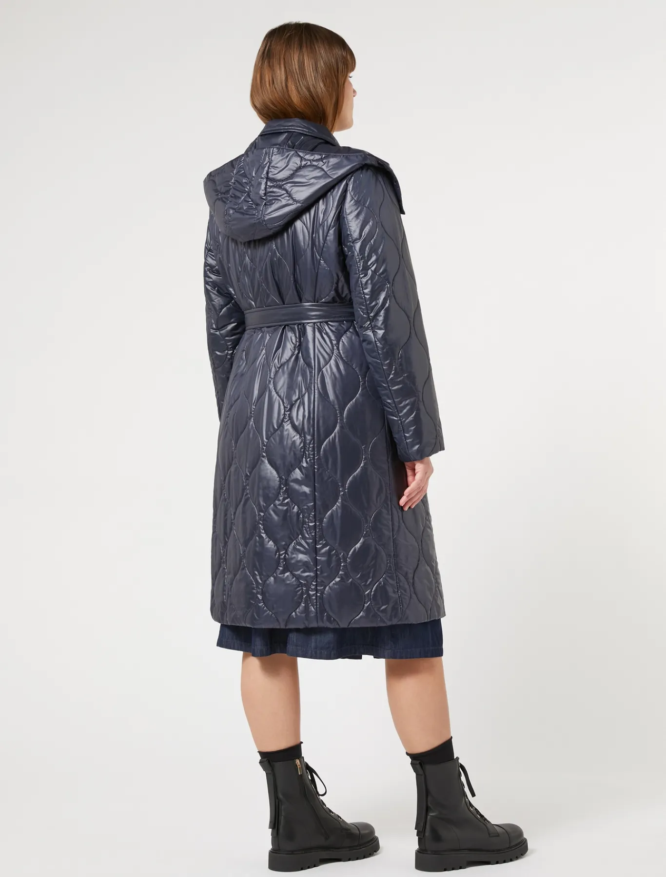 Marina Rinaldi Piumini | Piumini*Cappotto imbottito antigoccia BLUNOTTE