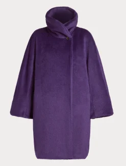 Marina Rinaldi Cappotti & Trench | Cappotti & Trench*Cappotto in alpaca e lana VIOLA