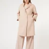 Marina Rinaldi Cappotti & Trench | Cappotti & Trench*Cappotto in double di lana e cachemire BIANCOAVORIO