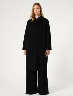 Marina Rinaldi Cappotti & Trench | Cappotti & Trench*Cappotto in double di lana NERO