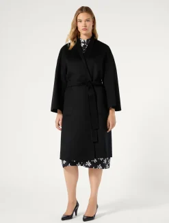 Marina Rinaldi Cappotti & Trench | Cappotti & Trench*Cappotto in double di lana NERO
