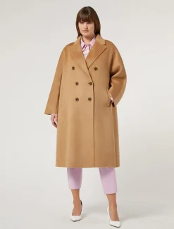 Marina Rinaldi Cappotti & Trench | Cappotti & Trench*Cappotto in double di lana CAMMELLO