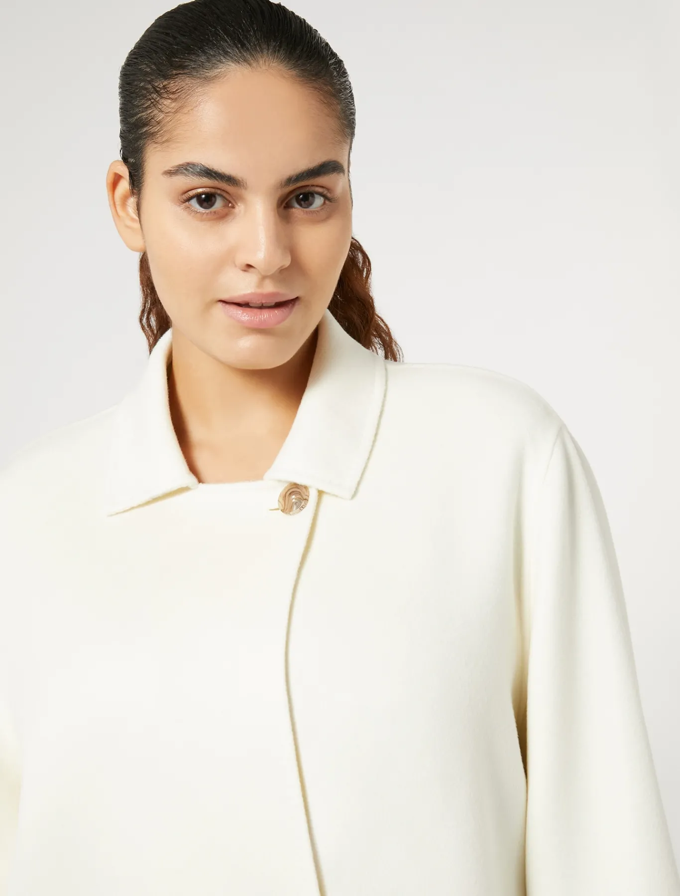 Marina Rinaldi Cappotti & Trench | Cappotti & Trench*Cappotto in double di lana e cachemire BIANCO