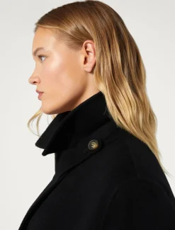Marina Rinaldi Cappotti & Trench | Cappotti & Trench*Cappotto in double di lana NERO