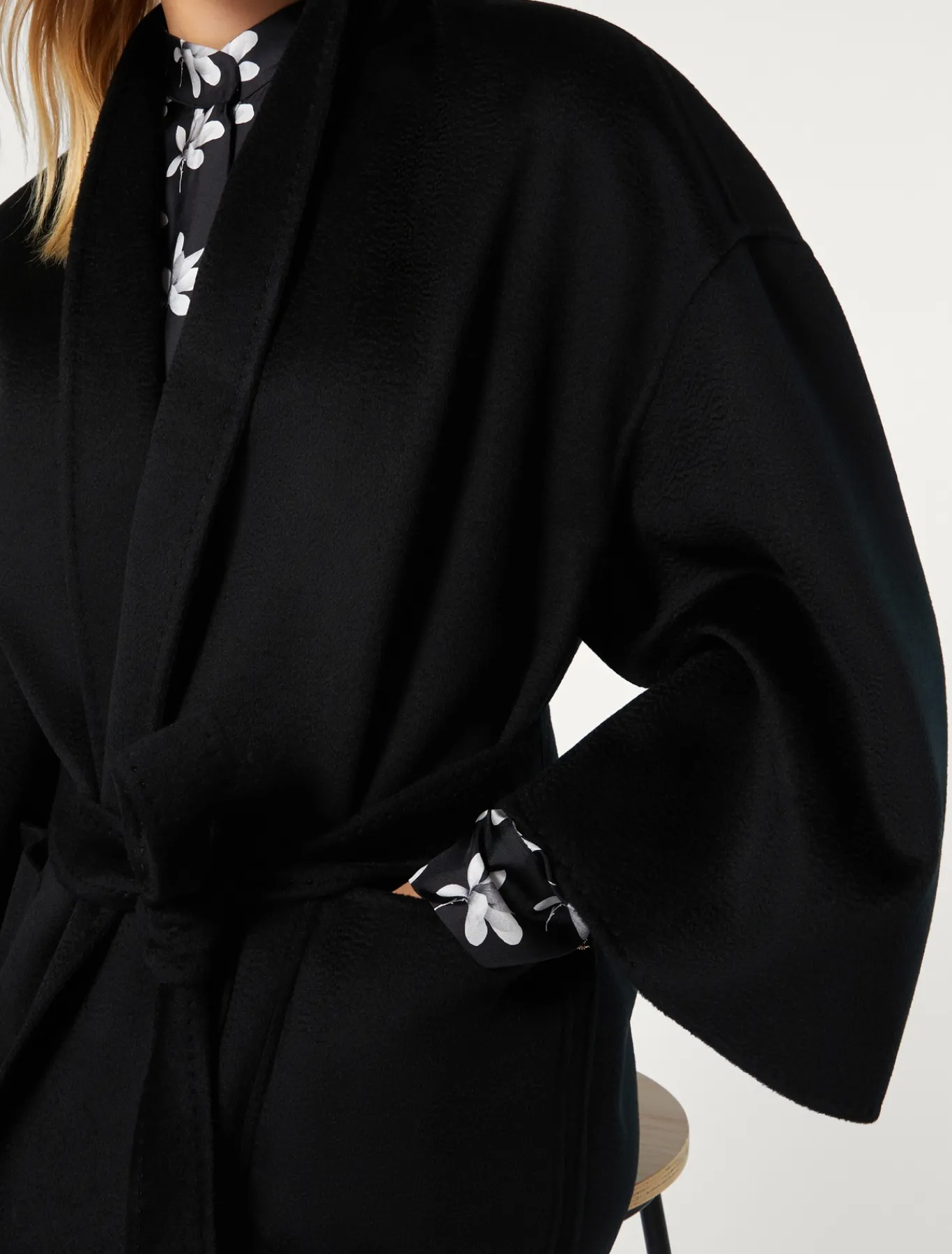Marina Rinaldi Cappotti & Trench | Cappotti & Trench*Cappotto in double di lana NERO