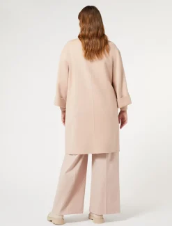 Marina Rinaldi Cappotti & Trench | Cappotti & Trench*Cappotto in double di lana e cachemire BIANCOAVORIO