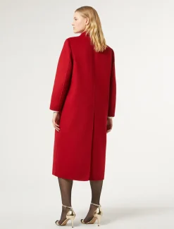 Marina Rinaldi Cappotti & Trench | Cappotti & Trench*Cappotto in double di lana ROSSO