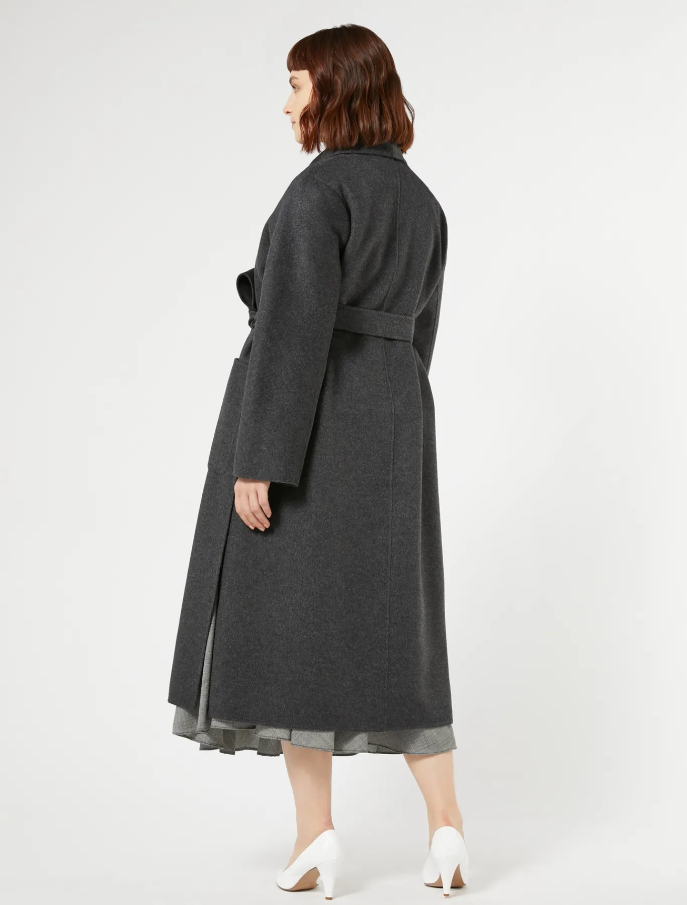 Marina Rinaldi Cappotti & Trench | Cappotti & Trench*Cappotto in double di lana GRIGIOMEDIO