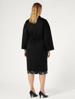 Marina Rinaldi Cappotti & Trench | Cappotti & Trench*Cappotto in double di lana NERO