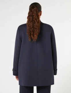 Marina Rinaldi Cappotti & Trench | Cappotti & Trench*Cappotto in double di lana e cachemire BLUNOTTE
