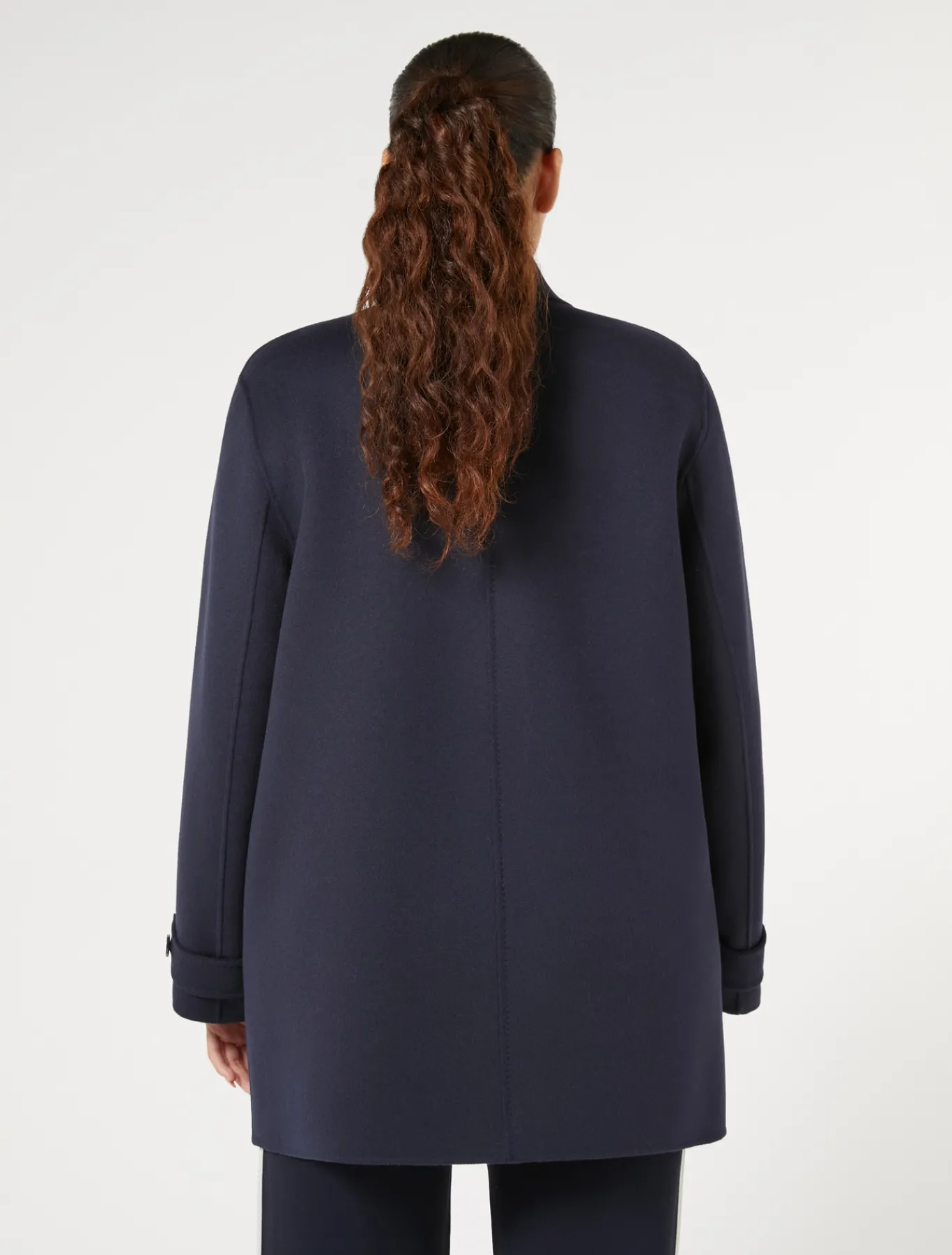 Marina Rinaldi Cappotti & Trench | Cappotti & Trench*Cappotto in double di lana e cachemire BLUNOTTE