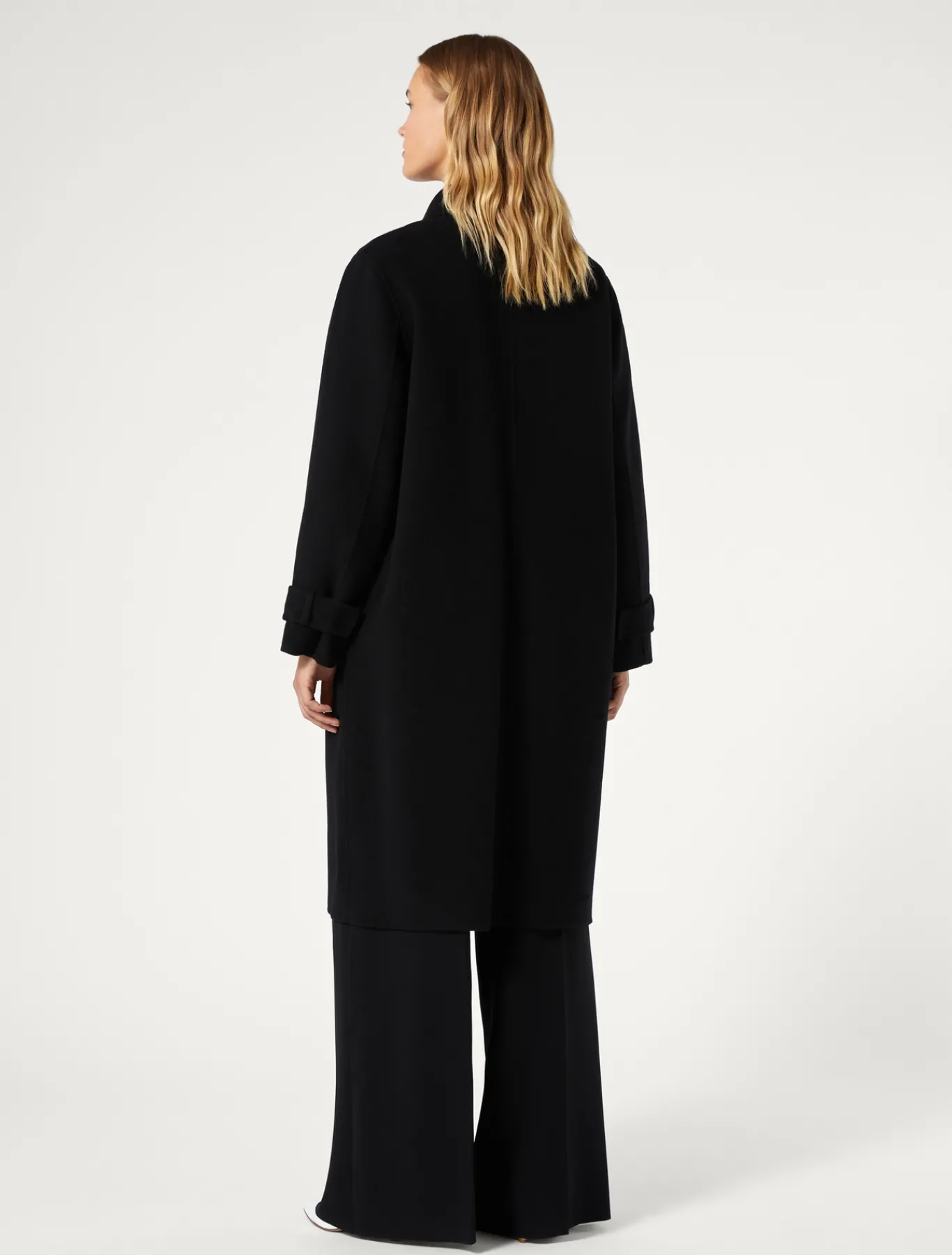 Marina Rinaldi Cappotti & Trench | Cappotti & Trench*Cappotto in double di lana NERO