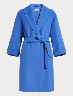 Marina Rinaldi Cappotti & Trench | Cappotti & Trench*Cappotto in double di lana e cachemire BLUCINA