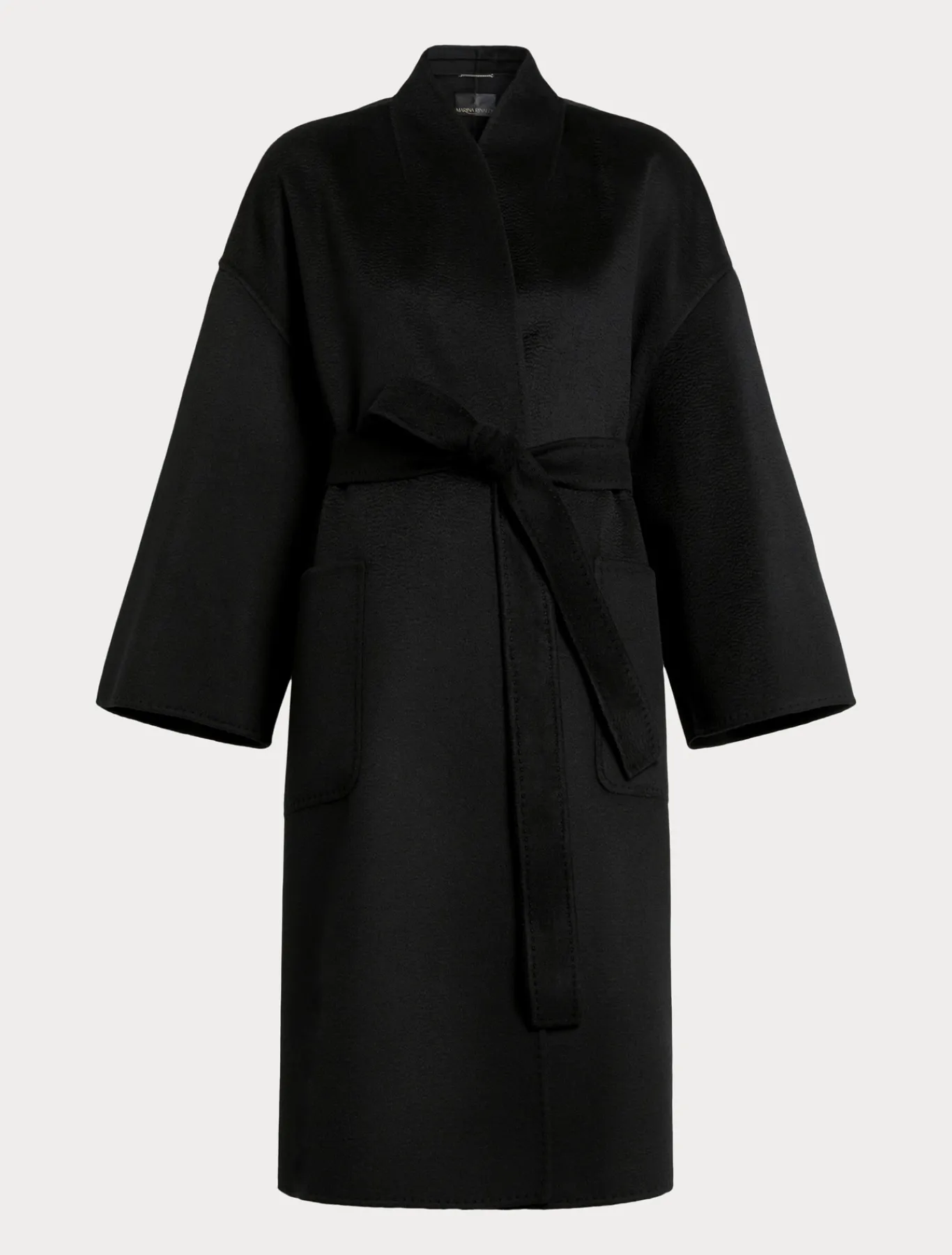 Marina Rinaldi Cappotti & Trench | Cappotti & Trench*Cappotto in double di lana NERO