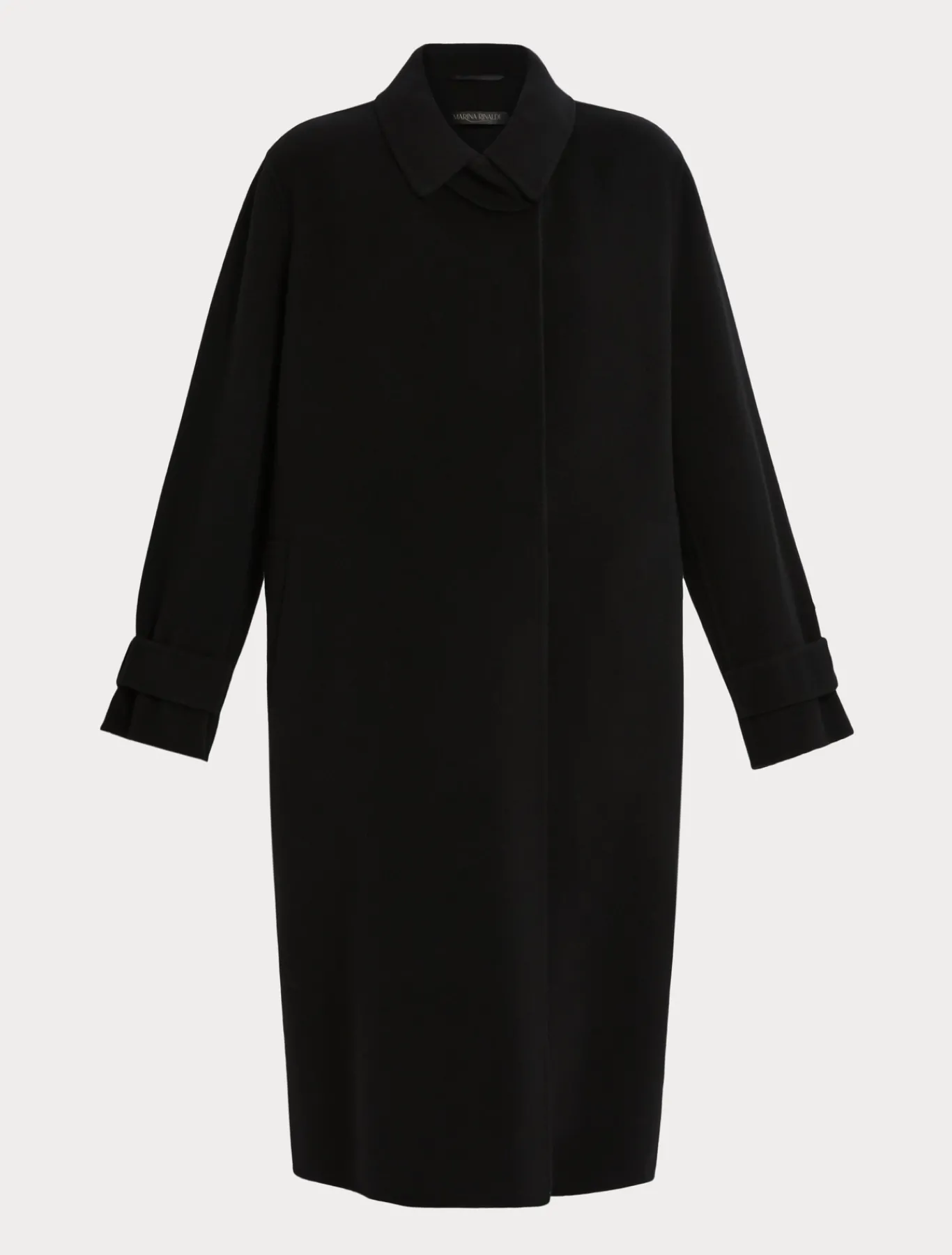 Marina Rinaldi Cappotti & Trench | Cappotti & Trench*Cappotto in double di lana NERO