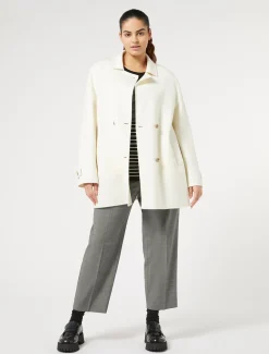 Marina Rinaldi Cappotti & Trench | Cappotti & Trench*Cappotto in double di lana e cachemire BIANCO