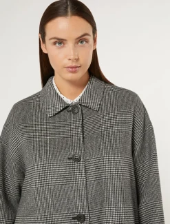 Marina Rinaldi Cappotti & Trench | Cappotti & Trench*Cappotto in double di misto lana NERO