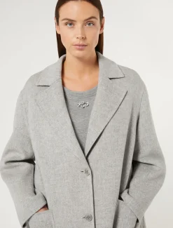 Marina Rinaldi Cappotti & Trench | Cappotti & Trench*Cappotto in double di misto lana GRIGIOMEDIO