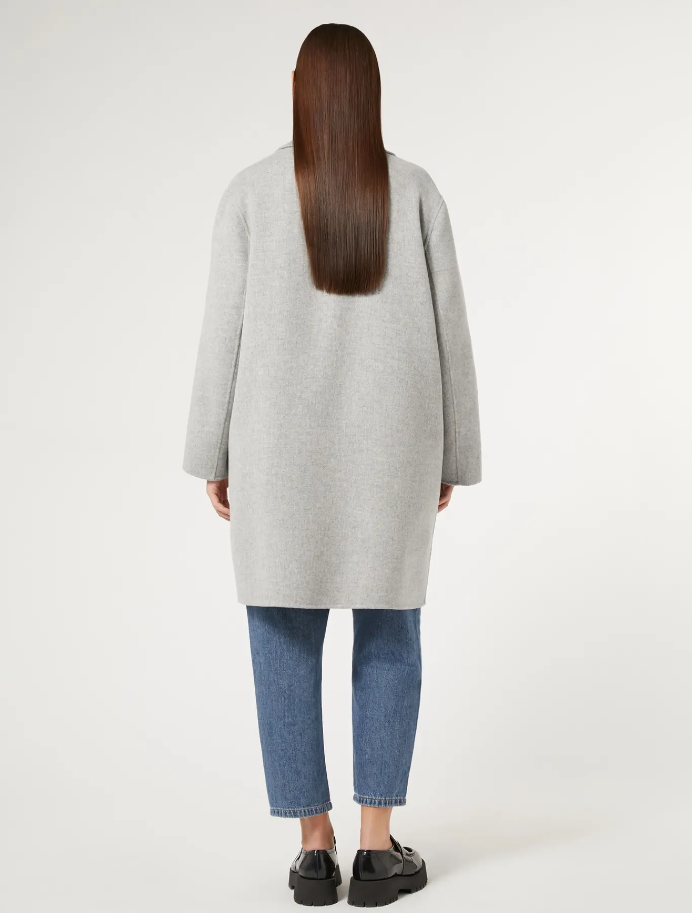 Marina Rinaldi Cappotti & Trench | Cappotti & Trench*Cappotto in double di misto lana GRIGIOMEDIO
