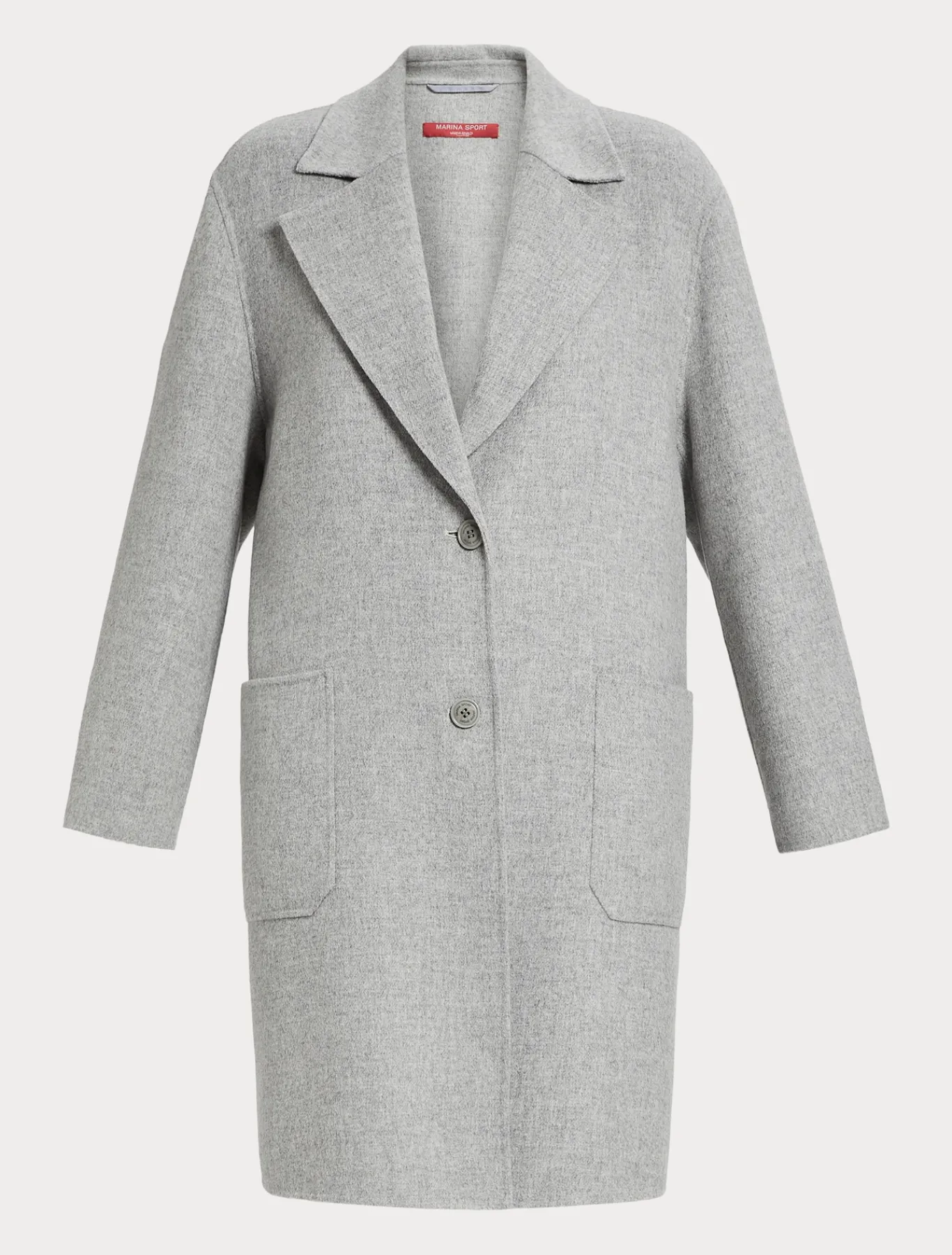 Marina Rinaldi Cappotti & Trench | Cappotti & Trench*Cappotto in double di misto lana GRIGIOMEDIO