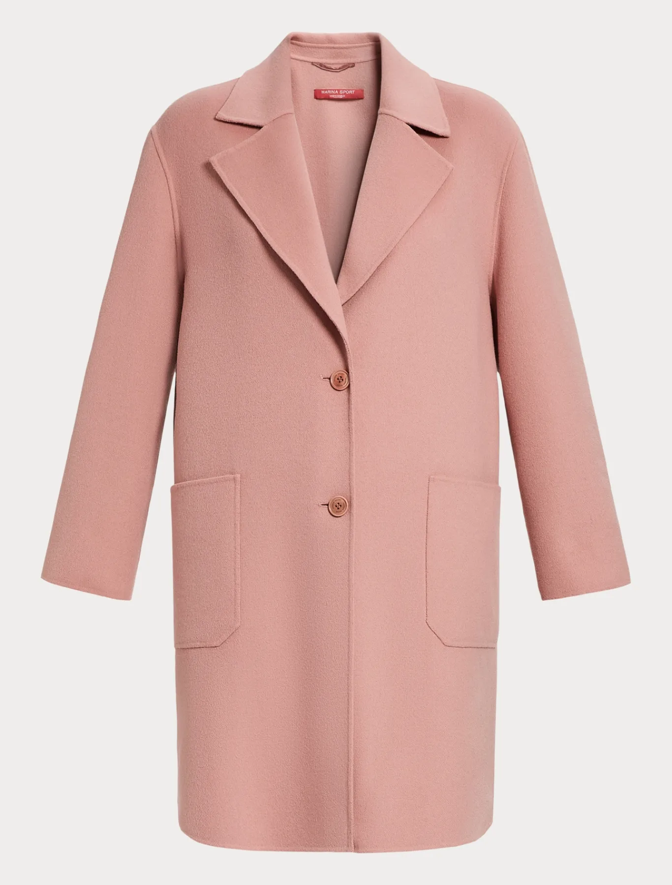 Marina Rinaldi Cappotti & Trench | Cappotti & Trench*Cappotto in double di misto lana ROSAANTICO
