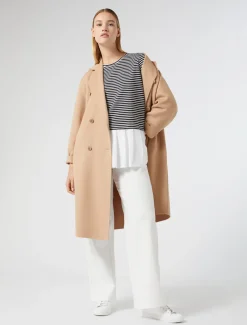 Marina Rinaldi Cappotti & Trench | Cappotti & Trench*Cappotto in double di misto lana CAMMELLO