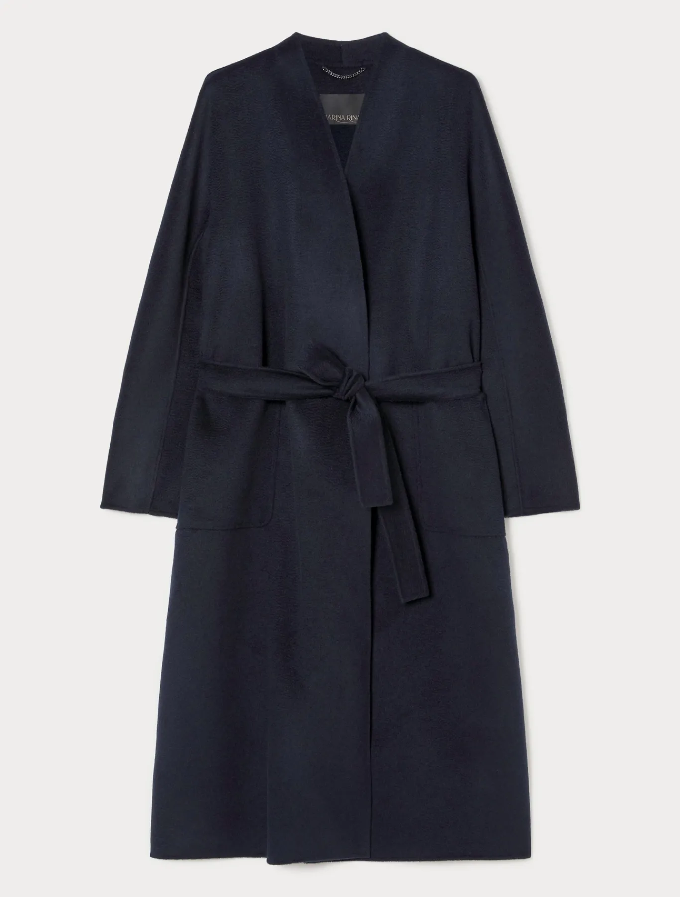 Marina Rinaldi Cappotti & Trench | Cappotti & Trench*Cappotto in double di pura lana BLUNOTTE
