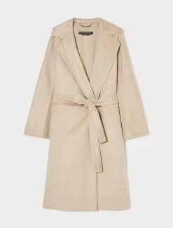 Marina Rinaldi Cappotti & Trench | Cappotti & Trench*Cappotto in double di puro cachemire NOCCIOLA