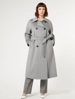 Marina Rinaldi Cappotti & Trench | Cappotti & Trench*Cappotto in drap di lana GRIGIOMEDIO