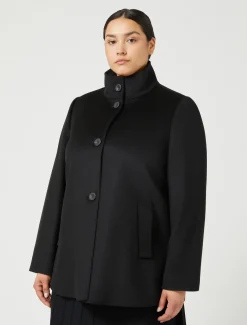 Marina Rinaldi Cappotti & Trench | Cappotti & Trench*Cappotto in drap di lana NERO