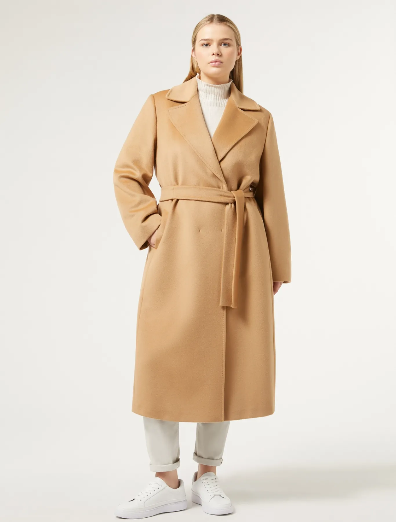 Marina Rinaldi Cappotti & Trench | Cappotti & Trench*Cappotto in drap di lana CAMMELLO