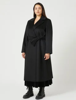 Marina Rinaldi Cappotti & Trench | Cappotti & Trench*Cappotto in drap di lana NERO