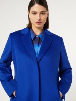 Marina Rinaldi Cappotti & Trench | Cappotti & Trench*Cappotto in drap di lana BLUETTE