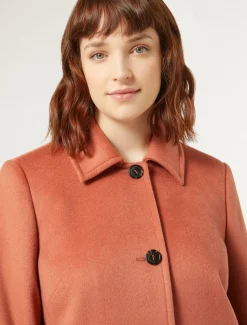 Marina Rinaldi Cappotti & Trench | Cappotti & Trench*Cappotto in drap di lana TERRACOTTA