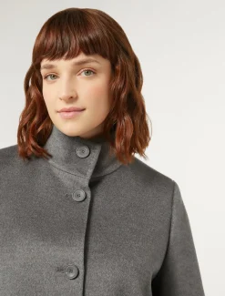 Marina Rinaldi Cappotti & Trench | Cappotti & Trench*Cappotto in drap di lana GRIGIOMEDIO