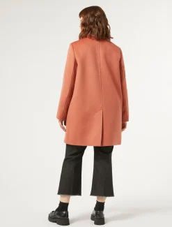 Marina Rinaldi Cappotti & Trench | Cappotti & Trench*Cappotto in drap di lana TERRACOTTA