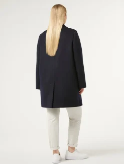 Marina Rinaldi Cappotti & Trench | Cappotti & Trench*Cappotto in drap di lana BLUNOTTE