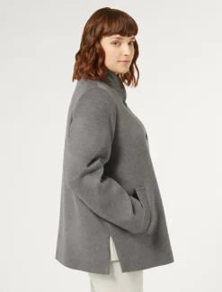 Marina Rinaldi Cappotti & Trench | Cappotti & Trench*Cappotto in drap di lana GRIGIOMEDIO